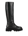 Fabio Rusconi Woman Boot Black Size 6 Calfskin In Black