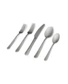 Fable Matte Silver Flatware 20-piece Stainless-steel Set