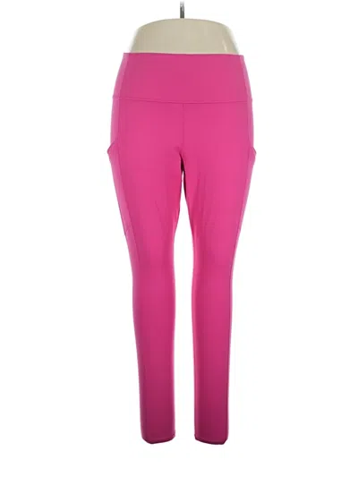 Pre-owned Fable Active Pants In Pink