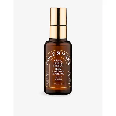 Fable & Mane Glossy Styling Hair Oil 75ml