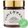 Fable & Mane Sahascalp Wild Ginger Purifying Scrub 8 oz/ 237 ml