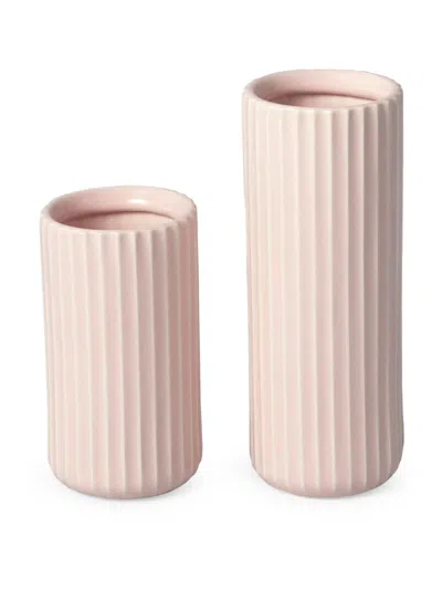 Fable Bud Vase Set In Pink