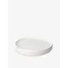 Fable The Dessert Plates In Cloud White
