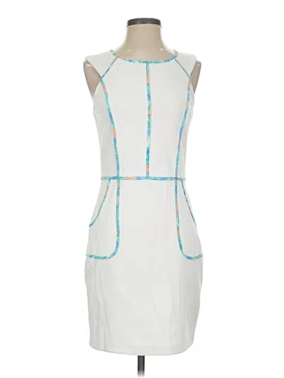 Pre-owned Fable Cocktail Dress In White