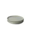 Fable Dessert Plates, Set Of 4 In Beachgrass Green