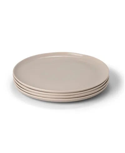 Fable Dinner Plates, Set Of 4 In Desert Taupe