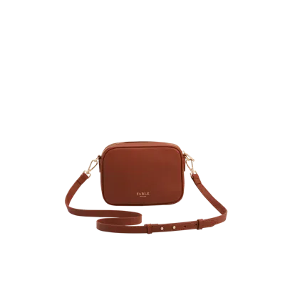 Fable England Alice Camera Purse In Brown