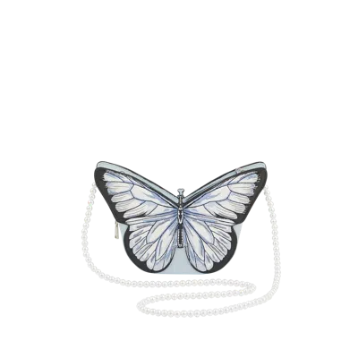 Fable England Blue Butterfly Bag