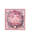 Fable England Bunny Narrartive Square Scarf In Pink
