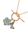 Fable England Butterfly & Flower Necklace