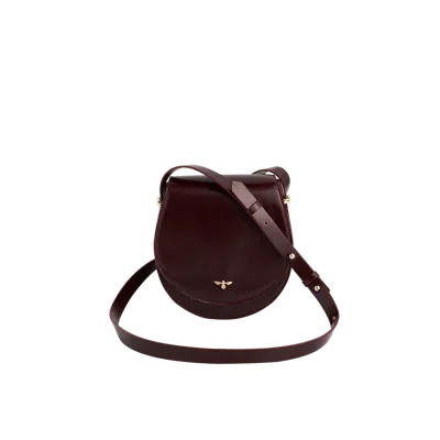 Fable England Cherry Red Saddle Bag