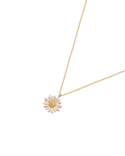 Fable England Daisy Chain Necklace In Gold