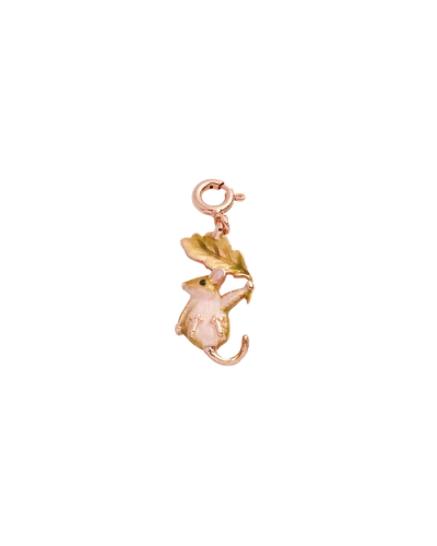 Fable England Enamel Dormouse Charm
