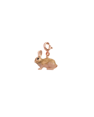 Fable England Enamel Rabbit Charm