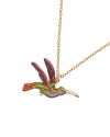 Fable England Hummingbird Pendant Necklace