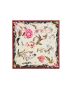 Fable England Ivory Wonderland Scene Square Scarf In Multi