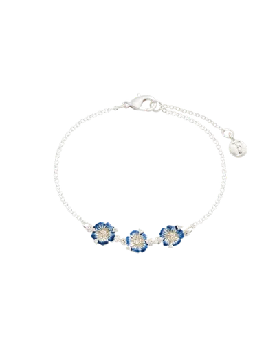 Fable England Larkspur Charm Bracelet In Silver