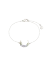 Fable England Nightshade Moon Silver Bracelet In Silver