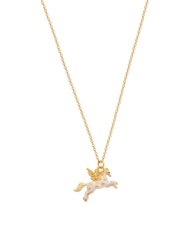 Fable England Pegasus Necklace In Gold