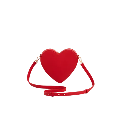 Fable England Penelope Heart Crossbody Purse In Pattern