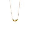 Fable England Poppy Anemone Gold Chain Necklace In Gold