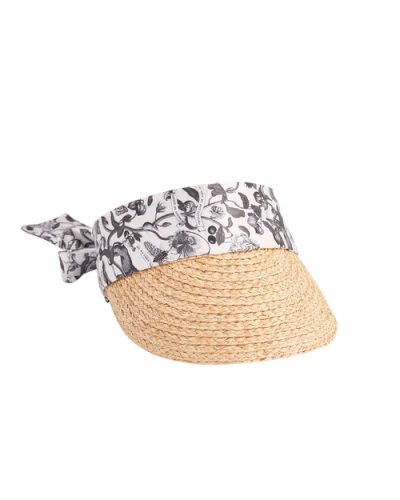 Fable England Tree Of Life Visor In Brown