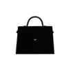 Fable England Women's Black Structured Tote Medium In Black