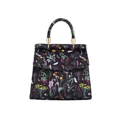 Fable England Women's Black Wilderness Mini Top Handle Tote