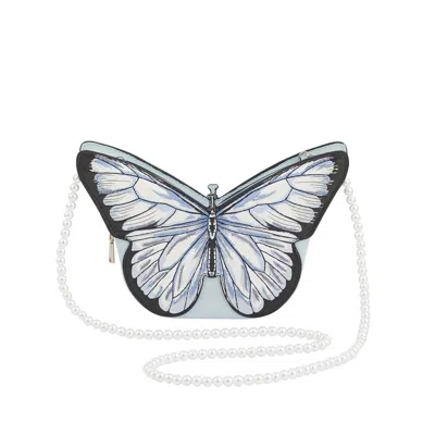 Fable England Women's Blue Butterfly Bag