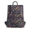 Fable England Women's Blue Wolf Garden Large Backpack - Navy