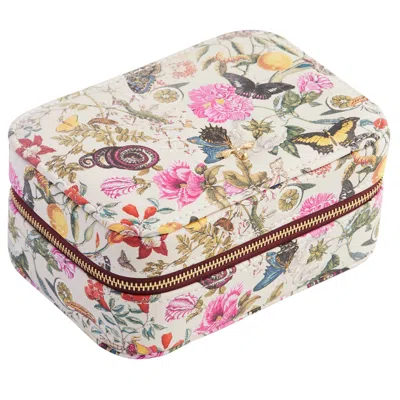 Fable England Women's  X Natural History Museum Floral Engravings Large Printed Jewellery Box