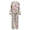 Fable England Women's  X Natural History Museum Floral Engravings Pyjamas