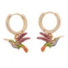 Fable England Women's  X Natural History Museum Hummingbird Huggies Earrings