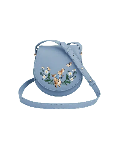 Fable England Women's  X Peter Rabbit Blue Saddle Bag