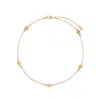 Fable England Women's Gold Daisy Chain Choker