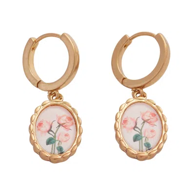 Fable England Women's Neutrals   X Natural History Museum Framed Roses Huggies