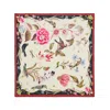 Fable England Women's Wonderland Scene Ivory Square Scarf