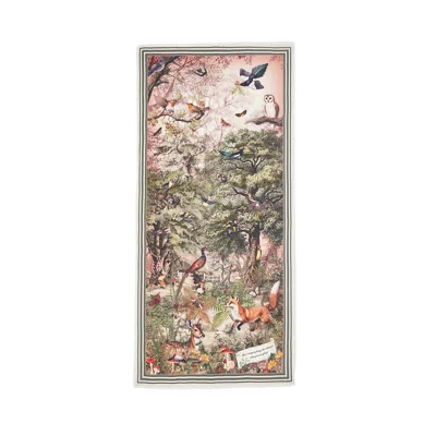 Fable England Woodland Tales Scarf In Multi