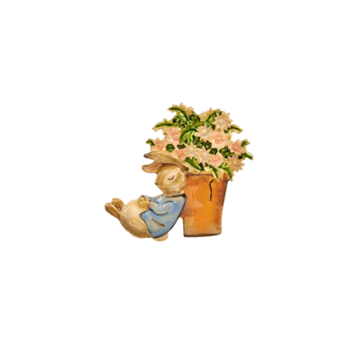 Fable England X Peter Rabbit Brooch In Pattern