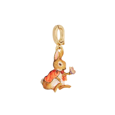 Fable England X Peter Rabbit Flopsy With Butterfly Charm In Brown