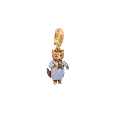 Fable England X Peter Rabbit Tom Kitten Charm In Purple