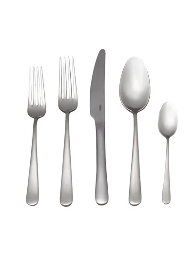 Fable Flatware Set In Silver