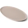 Fable Home Oval Serving Platter In Brown