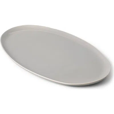 Fable Home Oval Serving Platter In Gray