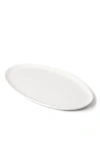 Fable Home Oval Serving Platter In White