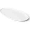 Fable Home Oval Serving Platter In White