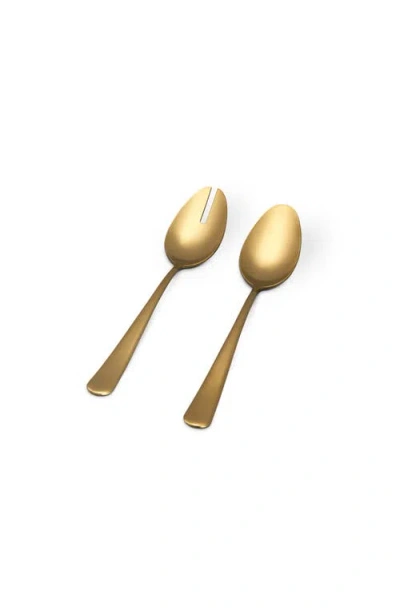 Fable Home Serving Spoons In Gold