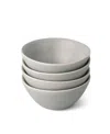 Fable The Little Bowls Set Of 4 In Dove Gray