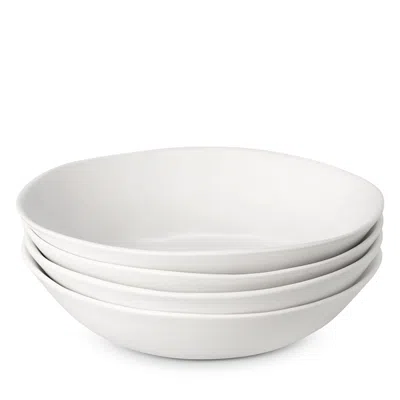 Fable The Pasta Set Of 4 Bowls In Cloud White