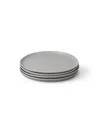 Fable Salad Plates, Set Of 4 In Dove Gray